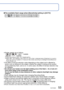 Page 5352   VQT3G90VQT3G90   53
 
Taking pictures with flash
Recording Mode:         
Press ► to display [Flash]
Use cursor button to select the desired type and press [MENU/
SET]
Type, operations Uses[Auto]
 • Automatically judges whether or not to flash Normal use
[Auto/Red-Eye]∗1 • Automatically judges whether or not to flash 
(reduce red-eye) Taking pictures of subjects in dark 
places
[Forced Flash On]
 • Always flash Taking pictures with backlight or 
under bright lighting (e.g. fluorescent)
[Forced...
