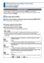 Page 6262   VQT3G90VQT3G90   63
How to select a scene (→61)
Using flash in Scene Modes ( →52)Taking pictures according to the scene 
[Scene Mode] (Continued)
Recording Mode:   
 [My Scene Mode]
You can register a commonly used Scene Mode in   on the mode dial.
After the settings are made, pictures can be taken in the preset Scene M\
ode by simply 
setting the mode dial to 
 .
Set mode dial to /
Use cursor button to select the scene and press [MENU/SET]
(If scene menu is not displayed  →38)
 
■Changing...