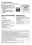 Page 4242
RQT9129
Troubleshooting guide
When other Panasonic products respond to this remote control
Change the remote control code on the main unit and the remote control (the two must match) if you place other Panasonic products close 
together.
Disc and card handling
Clean discs
Wipe with a damp cloth and then wipe dry.
Disc and card handling precautions≥Handle discs by the edges to avoid inadvertent scratches or 
fingerprints on the disc.
≥Do not attach labels or stickers to discs (This may cause disc...