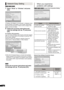 Page 2020
VQT2M13
[BT730] [BT330]  [BT230]  
1Select “Wired” or “Wireless” and press 
[OK].
If “Wireless LAN Adaptor is not  connected.” is displayed, check 
that the Wireless LAN Adaptor is fully inserted. Alternatively, 
disconnect and reconnect it. If there is still no change in the 
display, consult your dealer.
2Follow the on-screen instructions and 
make the settings with [ 3,4] and press 
[OK].
For wireless LAN connection:
If you are using a Wireless router (Access point) that supports 
WPS, you can...