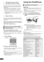 Page 3232
VQT2Q52
Delay between audio and video is automatically adjusted, 
enabling you to enjoy smooth audio for the picture.(>38, 
“Audio Delay”)
≥This function works only when “BD/DVD”, “SD”, “USB”, 
“AUX”
*1, “ARC”*1, “D-IN 1” (DIGITAL IN 1)*1 or “D-IN 2” 
(DIGITAL IN 2)*2 is selected as the source on this unit.
*1 “AUX”, “ARC” or “D-IN 1” works depending on the setting in “Setting the 
audio link with the TV”. (>31)
*2 “D-IN 2” works depending on the setting in “Setting the audio link with 
the STB”....