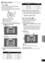 Page 41Advanced operations
41
VQT2Q52
Delay time ()
For optimum listening with 5.1-channel sound, all the 
speakers, except for the subwoofer, should be the same 
distance from the seating position.
If either distance A or B is less than C (>below), find the 
difference in the relevant table and adjust the delay time to 
make up for the difference.
1Press [3,4,2,1] to select the distance 
box ( ) and press [OK].
e.g., 5.1ch setting
e.g., 7.1ch setting
2Press [3,4] to select the setting and press 
[OK].
∫When...