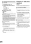 Page 3030
VQT3D27
1Press [RADIO] to select “FM”.
2Press the number buttons to select the 
channel.
To select a 1-digit number
e.g., 1: [1]B[OK].
To select a 2-digit number
e.g., 12: [1] B[2].
Alternatively, press [ W,X] or [ 3,4 ].
∫ Display on the main unit
TUNED/STEREO:
Displayed when receiving stereo broadcasting
TUNED:
Displayed when receiving monaur al broadcasting or monaural 
sound is selected.
∫ FM frequency step
Main unit:
The factory setting is set to 0.2 MHz, it can be changed to 
receive broadcasts...