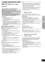 Page 31TVRadio
31
VQT3D27
Linked operations with 
the TV 
(VIERA LinkTM “HDAVI 
Control
TM”)
Preparation
1 Set “VIERA Link” to “On” ( >39). 
(The default setting is “On”.)
2 Set the “HDAVI Control” operations on the connected 
equipment (e.g., TV).
3 Turn on all “HDAVI Control” compatible equipment and 
select this unit’s input channel on the connected TV so that 
the “HDAVI Control” function works properly.
When the connection or settings are changed, repeat 
this procedure.
∫Setting the audio link with the...