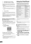 Page 3232
VQT3D27
Delay between audio and video is automatically adjusted, 
enabling you to enjoy smooth audio for the picture (>38, 
“Audio Delay”).
≥ This function works only when “BD/DVD”, “SD”, “AUX”*
2, 
“ARC”*1,*2, “D-IN” (DIGITAL IN)*2 is selected as the source 
on this unit.
*1 The selection works only when using an ARC compatible TV.
*2 “AUX”, “ARC” or “D-IN” works depending on the setting in “Setting the  audio link”.
All connected equipment compatible with “HDAVI Control”, 
including this unit,...