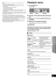 Page 35Other devices
Advanced operations
35
VQT3D27
	≥When playing content from a disc/SD card VIERA CAST cannot be 
accessed by pressing [VIERA CAST].
≥ In the following cases, settings are possible using “Internet Content 
Settings” ( >40)
– When restricting the use of VIERA CAST.
– When the audio is distorted.
– When wrong time is displayed
≥ If using slow Internet connection, the video may not be displayed correctly. 
A high-speed Internet service with a speed of at least 6 Mbps is 
recommended.
≥ Be sure...