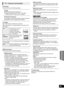 Page 39Advanced operations
39
VQT3D27
3D Settings
Press [OK] to show the following settings
3D Type
Select the format of the connected TV.
≥Change the settings for 3D on the TV also when 
“Checker board” or “Side by side” is selected.
3D Playback Precautions
Set to display or hide the 3D viewing warning screen when 
playing back the 3D compatible video software.
TV Aspect
Set to match the type of television connected.
When connected to a 4:3 aspect television and playing 16:9 
ratio image:
When connected to a...