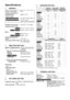 Page 5050VQT3Z79
Specifications
* The impedance of all the speakers is 3≠.
GENERAL
Power consumption:89 W
Power consumption in 
standby mode: Approx. 0.1 W
Power supply
[For[Australia[and[New[Zealand]: AC 220 V to 240 V, 50 Hz
[Except[Australia[and[New[Zealand]:AC 110 V to 127 V, 
AC 220 V to 240 V, 50 Hz/60 Hz
iPod/iPhone Connector: DC OUT 5 V 1.0 A MAX
Dimensions (W kHk D):
[BTT790]430 mm k 40 mm k 279 mm
[BTT583] [BTT490]430 mm k 38 mm k 279 mm
Mass:
[BTT790]Approx. 3.0 k g
[BTT583] [BTT490]Approx. 2.7 kg...