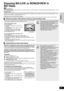 Page 1919
RQT9479
Enjoying BD-LIVE or BONUSVIEW in 
BD-Video
[BD-V]What is BONUSVIEW?
BONUSVIEW allows you to enjoy functions such as picture-in-picture or secondary audio etc., with BD-Video supporting BD-ROM Pro file 1 version 
1.1/ Final Standard Profile.
What is BD-Live?
In addition to the BONUSVIEW function, BD-Video supporting BD-ROM Profile 2 that has a network extension function allows you to  enjoy more 
functions such as subtitles, exclusive images and online games by connecting this unit to the...