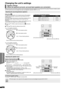 Page 3838
RQT9479
Changing the unit’s settings
The surround and surround back speakers will only be displayed when the speakers are connected with the optional Panasonic wireless system 
SH-FX70 and the main unit’s settings have been reconfigured in the EASY SETUP. ( >12)
Delay time ( )For optimum listening with 4.1/6.1-channel sound, all the speakers, 
except for the subwoofer, should be the same distance from the 
seating position.
If you have to place the surround,  surround back speakers closer to 
the...