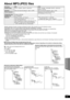 Page 4141
RQT9479
About MP3/JPEG files
∫Structure of folders that can play back on this unitYou can play files on this unit by structure of folders as shown below. However depending on the method of writing data (writin g 
software), play may not be in the order you numbered the folders.
 : Folder which can be displayed with this unit
¢¢¢ : Numbers 
XXX: Letters
*1 ¢¢¢ : from 001 to 999
*2 ¢¢¢ : from 100 to 999
XXX: up to 5 figures
*3 ¢¢¢¢ : from 0001 to 9999
File formatMP3JPEG
Playable media
CD-R*1, CD-RW*1,...