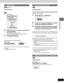 Page 1717
RQT6220
Disc operations
Random play
[DVD-A] [CD] [VCD]
Remote control only
[DVD-A]
1While stopped
Press [RANDOM].
e.g. three groups
2Press [2, 1] to select a group and
press [ENTER].
≥You can select more than one group.
≥To clear a group, select it again and press [ENTER].
3Press [1 DVD/CD].Play now begins in random order.
[CD] [VCD] (There is no on-screen display.)
While stopped
Press [RANDOM].Play now begins in random order.
To cancel
Press [∫] until “RND” goes out.
Selecting groups to play
[DVD-A]...