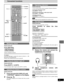 Page 2525
RQT6220
Other functions
Operating a television
Remote control only
You can use the remote control to operate a Panasonic television.
Turning the television on/offPress [SHIFT] 
i ii i
i [TV 
Í ÍÍ Í
Í].
Switching the television’s video input mode
Press [SHIFT] 
i ii i
i [TV/VIDEO].
Changing channelsPress [SHIFT] 
i ii i
i [
X XX X
X TV CH 
W WW W
W].
Note
Some models cannot be operated by this remote control.
The sleep timer
Remote control only
This timer turns the unit off after a set time.
Press...