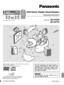 Page 1PPCPXGCP
DVD Home Theater Sound System
Operating Instructions
Model No. SC-HT95
SC-HT75
RQT6183-2P
Before connecting, operating or adjusting this product, please read
these instructions completely.
Please keep this manual for future reference.
AUDIO/
VIDEO
As an ENERGY STAR® Partner, Panasonic has
determined that this product meets the ENERGYSTAR® guidelines for energy efficiency.
The illustration shows SC-HT75.
This unit responds to the region number in-
formation on DVD-Video. The unit can only
play...