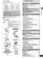 Page 33
Getting started
RQT6183
Table of contents
Getting started
Accessories . . . . . . . . . . . . . . . . . . . . . . . . . . . . . . 13
IMPORTANT SAFETY INSTRUCTIONS . . . . . . . . 14
Disc information . . . . . . . . . . . . . . . . . . . . . . . . . . 15
Disc handling . . . . . . . . . . . . . . . . . . . . . . . . . . . . . 15
 
Simple setup
 STEP 1 Locating and connecting the speakers . . 6
 
STEP 2 Television . . . . . . . . . . . . . . . . . . . . . . . .  8
 
STEP 3 Antennas and AC power supply...