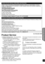 Page 1919
Operating Instructions
As of November 2009
Product Service
1. Damage requiring service— The unit should be 
serviced by qualified service personnel if: (a) The AC power supply cord or AC adaptor  has been damaged; or
(b) Objects or liquids have gotten into the unit; or
(c) The unit has been exposed to rain; or
(d) The unit does not operate normally or  exhibits a marked change in performance; or
(e) The unit has been dropped or the cabinet  damaged.
2. Servicing — Do not attempt to service the unit...