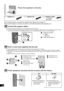 Page 1212
VQT3Q59
≥For a safety measure to prevent the speakers from falling, refer to page 16.
≥ To prevent damage or scratches, lay down a soft cloth and perform the assembly on it.
Connect the speaker cables.
≥ Insert the wire fully, taking care not to insert beyond the wire insulation.
≥ To make sure that the speaker cable is connected to the correct speaker, match the color of the speaker connector with the 
color of the L/R indicator on the speaker label so as not to connect the speaker cable to the wrong...