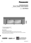 Page 1Operating Instructions
Home Theater Audio System
Model No. SC-HTR310
RQTX0165-1P
Thank you for purchasing this product.
For optimum performance and safety, please read these instructions carefully.
Before connecting, operating or adjusting this product, please read the instructions completely.
Please keep this manual for future reference.
Dear customer
P
If you have any questions contact
   1-800-211-PANA (7262)
SC-HTR310 (RQTX0165-P) - 14.07.08.indd   17/16/2008   1:51:03 PM
 