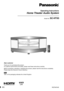 Page 1Operating Instructions
Home Theater Audio System
Model No. SC-HTX5
RQT9478-B
Dear customer
Thank you for purchasing this product.
For optimum performance and safety, please read these instructions carefully.
Before connecting, operating or adjusting this product, please read the instructions completely.
Please keep this manual for future reference.
“EB” on the packaging indicates the United Kingdom.
EB
Note
 