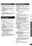 Page 23RQT9478
23
Reset (factory settings)
The operation settings for the system will be initialized to the 
settings made at the time of shipment.
1.  Press and hold [–SETUP, OFF] for about 2 
seconds.
The setting items are displayed. (➜ page 21)
2. Press [
w][
q] to select “RESET ” and press 
[OK].
3. Press [
e][
r] to select “YES ” and press 
[OK].
YES : Choice for resetting
NO : Choice against resetting
•  To cancel, select “NO ”.
•  All the settings are reset when you select “YES ” and the input 
selector...