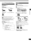 Page 1717
RQT6719
Disc operations
≥“–” or “– –” is displayed instead of the language number in 
circumstances such as when no language is recorded on the disc.
[RAM] [DVD-A] [DVD-V] [VCD]
(Discs with multiple soundtracks)
During play
Press [AUDIO].
The number changes each time you press the button.
≥You can also use this button to turn the vocals on and off on 
karaoke discs. Read the disc’s instructions for details.
[DVD-A]
≥Play restarts from the beginning of the soundtrack when changing 
soundtracks that are...