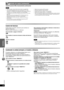 Page 34OTRAS OPERACIONES
ESPAÑOL
34
RQT8043
RQTX0033
 Operando otro equipo (continuación)
Nota
 CBI (en inglés, Control / Bulk /Interrumpt) no es admitido.
 Las cámaras digitales que usan el protocolo PTP o que 
requieren la instalación de programas adicionales cuando se 
conectan a un ordenador personal no son admitidas.
 Un dispositivo que utilice el sistema de archivos NTFS no es 
admitido. 
  [Sólo los archivos de sistema FAT 12/16 / 32 (Cuadro de 
asignación de archivo 12/16 / 32) son admitidos]....