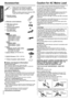 Page 44
RQTX0246
Getting Started
Accessories
Please check and identify the supplied 
accessories. Use numbers indicated in 
parentheses when asking for replacement 
parts.
(Product numbers correct as of January 2009. 
These may be subject to change.)
1 Remote control
(N2QAYB000366)
2 Remote control batteries
1 FM indoor antenna
(RSA0007-M)
1 Antenna plug adaptor
(K1YZ02000013)
1 AC mains lead
(K2CZ3YY00005)
[PT170] 
4 Speaker cables [REEX0860E-Q (blue)] [REEX0868E-Q (grey)]
[REEX0859-Q (white)]
[REEX0867A-Q...