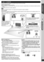 Page 77
RQTX0246
Getting Started
 
How you set up your speakers can affect the bass and the sound field.
Note the following points:
≥Place speakers on flat secure bases.
≥
Placing speakers too close to floors, walls, and corners can result in excessive bass. Cover walls and windows with thick 
curtains.
≥For optional wall mount, refer to page 29.
[Note]
Keep your speakers at least 10 mm away from the system for proper ventilation.
Setup example
Place the front, center, and surround speakers at approximately...