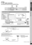 Page 77
Simple Setup
Cable connections
ENGLISH RQTX0098
Turn off all equipment before connection and read the appropriate operating instructions.Do not connect the AC mains lead until all other connections are complete.
(Continued on next page)
1Speaker connections
2Radio antenna connections
Using an FM outdoor antenna (optional)
step
3Cable connections
CENTER SUBWOOFER FRONT652143LRLRSURROUND
SPEAKERS
FM ANT
(75   )
12
Main unit
LchSURROUND3
CENTER SUBWOOFER FRONT652143LRLRSURROUND
Connecting the speakers to...