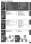 Page 3ENGLISH RQTX0098
3 Reference
TABLE OF CONTENTS
Accessories . . . . . . . . . . . . . . . . . . . . . . . . . . . .  2
Simple Setup
step 1 Assembling the speakers . . . . . . . . . .  4
step 2 Positioning . . . . . . . . . . . . . . . . . . . . . .  5
Speaker installation options . . . . . . . . . . . . .  6
step 3 Cable connections. . . . . . . . . . . . . . . .  7
Speaker connections . . . . . . . . . . . . . . . . . .  7
Radio antenna connections . . . . . . . . . . . . .  7
Audio and video connections...