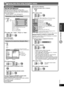 Page 21DISC OPERATIONS
ENGLISH
ENGLISH
21
RQT8043
RQTX0038
 Playing data discs using navigation menus
Playing data discs
    Selecting “Play as Data Disc” in Other Menu 
(\ page 26) will be effective if the following functions 
are not available to play WMA, MP3, JPEG, MPEG4 or 
DivX video contents.
 Playing HighMAT™ discs (\ page 22).
Playing items in order (Playback Menu)
1      
All contentsWMA/MP3 JPEG
MPEG4 and DivX video
2  To select “All”, “Audio”, “Picture” or “Video”.
    
To exit the screen
Press [TOP...