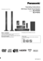 Page 1 [EP]RQTX0226-1R
Operating Instructions
DVD Home Theater Sound System
Model No.SC-PT570
SC-PT870
until 
2008/01/05
Dear customer
Thank you for purchasing this product. For optimum performance and 
safety, please read these instructions carefully.
Before connecting, operating or adjusting this product, please read 
the instructions completely.
Please keep this manual for future reference.The illustrations shown may differ from your unit.
Region number
The player plays DVD-Video marked with labels...