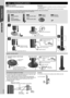 Page 44
RQTX0226
Quick Start Guide
Getting Started
[PT570] Front speaker
[PT870] Front and surround speakersPreparation
≥To prevent damage or scratches, lay down a soft cloth and perform 
assembly on it.
≥For assembly, use a Phillips-head screwdriver (not included).
≥You will need to obtain the appropriate screw eyes to match the walls 
or pillars to which they are going to be fastened.
≥Consult a qualified housing contractor concerning the appropriate 
procedure when attaching to a concrete wall or a surface...