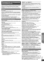 Page 2323
R Q T X 111 3PУCCKИЙ
Перед эксплуата-
цией Воспроизве-дение 
дисков Другие операции Справочная 
информация
Прежде чем обращаться в сервисную службу, выполните следующие 
проверки. Если некоторые проверки кажутся сомнительными, или 
предложенные на следующих страницах методы устранения 
неполадок не помогли, обратитесь к дилеру за дополнительными 
указаниями.
Нет питания.Вставьте вилку в розетку до упора. (B8)
Аппарат автоматически включится в режим ожидания.Таймер ночного режима был включен, и...
