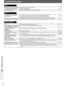 Page 36RQTX0136
36
Troubleshooting guide
Troubleshooting guide
Radio
Distorted sound or noise is heard.
“ST” flickers or does not light.≥Adjust the position of the FM antenna.
≥Use an outdoor antenna.—
5
A beat sound is heard.≥Turn the television off or move it away from the unit.—
USB
The USB drive or its contents 
cannot be read.≥The USB drive format or its contents is/are not compatible with the system.
≥The USB host function of this product may not work with some USB devices.
≥USB devices with storage...