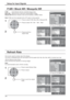 Page 401/2
PC
Off
Standby save
Off
Power management
Off
Auto power off
Off
OSD LanguageEnglish (
UK) Component/RGB-in select
RGB
Input labelSignal
Power save
Setup
3D Y/C Filter (NTSC)
Colour system
Signal
On
Auto
Cinema reality
Panasonic Auto  (4:3)Off
4:3
[ 
AV ]
Block NR
Mosquito NROffP-NR
Off
Off
Cinema reality
Signal
Off
H-Freq.
V-Freq.kHz
Hz33.8
60.0
Block NR
Refresh RateOffP-NR
Off
100Hz
Mosquito NROff
[ 
Digital ] 
Cinema reality
Signal
Off
 [ 
Component ]
Block NR
Mosquito NROffP-NR
Off
Off
Sync...