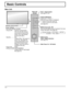 Page 16INPUT MENU
VOL
ENTER/
+/
-/
16
Basic Controls
Volume Adjustment
Volume Up “+” Down “–” 
When the menu screen is displayed:
“+” : press to move the cursor up 
“–” : press to move the cursor down
(see page 23)
MENU Screen ON / OFF
Each time the MENU button is pressed, the menu 
screen will switch. (see page 23)
Normal Viewing PICTURE SETUP
SOUND POS. /SIZE
Main Power On / Off Switch Enter / Aspect button 
(see page 18, 23)
INPUT button
(INPUT signal selection)
(see page 15) Right side 
surface
Power...