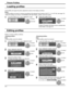 Page 3232
Picture Proﬁ les
Load proﬁ les and apply the picture adjustment values to the display as follows. 
Notes:
• Loaded  proﬁ les are stored in memory according to the selected input interface (SLOT1, 2, 3 or PC IN). (see page 15)
• When the settings are locked in “EXTENDED LIFE SETTINGS”, proﬁ les cannot be loaded.
1In the PICTURE menu, select “MEMORY LOAD”.
MEMORY SAVEMEMORY LOAD
MEMORY EDIT1 select
2 access
Loading proﬁ les
2
Select the proﬁ le to load. 
MEMORY LOAD
1. [    ]
2. [    ]
3. [    ]MEMORY2...