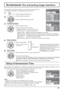 Page 27Screensaver 
Start 
Function 
Side panel 
Wobbling 
Peak limit  Finish Time  Start Time Scrolling bar only
ModeOff
6:15 
12:30 
High 
Off 
Off  PRESENT  TIME    99:99 
Screensaver 
Start 
Function 
Mode 
Finish Time  Start Time Scrolling bar only
Time Designation 
6:15 
12:30  PRESENT  TIME    15:00
Screensaver 
Start 
Function 
Mode 
Operating Time  Periodic Time Scrolling bar only
Interval 
12:00
3:00 PRESENT  TIME    15:00
1/2 
Signal Screensaver
PC
Off
Standby save
Off
Power management
Off
Auto power...