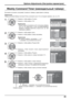 Page 45Options 
On Weekly Command TimerOnscreen display 
1/3 
 
Weekly Command Timer 
Program1MondayOnFunction
Program3Tuesday --- Wednesday Program3Thursday --- Friday Program6Saturday Program4Sunday Program Edit 
yProgram3Thursday --- Friday Program6Saturday Program4Sunday Program Edit 
Weekly Command Timer 
8:00 
10:30 0102
1/8
--:-- 03--:-- 04--:-- 
--:-- 0512:00 069:12 PON
IMS:SL1 
--- 
--- 
--- 
---  DAM:ZOOM 
AVL:10 0708
1Program
Weekly Command Timer 
20:00 
20:30 57 
58 
8/8 
 
22:00 59 --:-- 60 --:--...