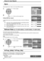 Page 40Sync
Auto
Sync
on G
Sync
VBS
1/2
PC
Off
Standby save
Off
Power management
Off
Auto power off
Off
OSD LanguageEnglish (
UK) Component/RGB-in select
RGB
Input labelSignal
Power save
Setup
Sync
P-NR
Signal
Auto
H-Freq.
V-Freq.kHz
Hz33.8
60.0
[ 
RGB ]
Cinema realityOff
Off
H-Freq.
V-Freq.kHz
Hz33.8
60.0
3D Y/C Filter (NTSC) 
Colour system 
Signal 
Auto Cinema reality 
Panasonic Auto (4 : 3) Off 
4 : 3 
[ 
AV  ] 
P-NR Off Refresh Rate100 Hz
Cinema reality 
P-NR 
Signal 
Off 
Off 
[ 
Component ] 
Refresh...