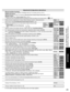 Page 2525
Advanced
 How to Use Menu Functions(picture, sound quality, etc.)
 In AV mode, the Audio menu and Setup menu give fewer options.
Adjustments/Configurations (alternatives)
[Record now/Stop recording]
Records programs on the recorder immediately with the TV’s remote control (p. 30-31).
[VIERA Link control]
Selects equipment to access and operate.  (Recorder/Home theater/Player/Camcorder)  (p.30-31)
[Speaker output]
Selects an audio output.  (Home theater/TV) (p. 30-31)
• VIERA Link menu is accessible...