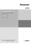 Page 1          
TH- 42PF30U
TH- 50PF30U
Model No.
Operating Instructions
High De nition Plasma Display
EnglishBefore connecting, operating or adjusting this product,
please read these instructions completely.
Please keep this manual for future reference.
 