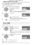 Page 28Set up TIMER
POWER OFF Function
POWER OFF Time POWER ON Time POWER ON FunctionOn
12:00
On
18:00 PRESENT  TIME    10:00
Set up TIMER
POWER OFF Function
POWER OFF Time POWER ON Time POWER ON FunctionOff
12:00
Off
18:00 PRESENT  TIME    10:00
PRESENT  TIME Setup 
PRESENT  TIME    MON  99:99
Set 
PRESENT  TIME99:99
DAYMON
PRESENT  TIME Setup 
PRESENT  TIME    MON  99:99
Set 
PRESENT  TIME10:00
DAYTUE
28
PRESENT TIME Setup / Set up TIMER
Press to select 
POWER ON Time / POWER OFF Time.
Press to setup 
POWER...