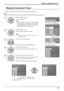 Page 41Options 
On Weekly Command TimerOnscreen display 
1/3 
 
Weekly Command Timer 
Program1MondayOnFunction
Program3Tuesday --- Wednesday Program3Thursday --- Friday Program6Saturday Program4Sunday Program Edit 
yProgram3Thursday --- Friday Program6Saturday Program4Sunday Program Edit 
Weekly Command Timer 
8:00 
10:30 0102
1/8
--:-- 03--:-- 04--:-- 
--:-- 0512:00 069:12 PON
IMS:SL1 
--- 
--- 
--- 
---  DAM:ZOOM 
AVL:10 0708
1Program
Weekly Command Timer 
20:00 
20:30 57 
58 
8/8 
 
22:00 59 --:-- 60 --:--...