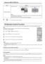 Page 3232Setup for MULTI DISPLAY
Item Details
AI-SynchronizationSelect “Off” or “On”.
The brightness depends on each 
display’s setting.Equalize the brightness of all the 
displays.
Off On
Note:
If you set AI-synchronization to On, the following menus will be unavailable and these settings 
will be ﬁ xed to the initial values.
Picture menu: Colour, Hue, Input level (Advanced settings)
Press twice to exit from Setup.
4
You can set the remote control ID when you want to use this remote control on one of several...