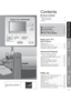 Page 33
Viewing
Advanced
FAQs, etc.
Quick Start Guide
Enjoy rich multimedia
SD memory card
Camcorder
Amplifier
Home theater unitVCR DVD player
DVD recorder Set Top Box
•Watching TV ··············································· 14
•Viewing from SD Card ······························· 16
•SD Cards: Notes and Cautions ·················· 18
•Watching Videos and DVDs ······················· 19
•How to Use Menu Functions 
(picture, sound quality, etc.) ······················· 20
•Control with HDMI “HDAVI...