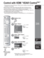 Page 2222
-
Setup
Other adjust
About
Reset
Other adjust
Auto power on
Side barOff
Off
Prog-out stop
OffOn
Set
Set Ctrl with HDMI
Power off link
Power on link
Menu
Home theater
Picture
Audio
Lock
Setup
Memory card
Timer
 select
 next
Control with HDMI “HDAVI Control
TM
”

  Simultaneously control all Panasonic “HDAVI Control” equipped components using 
one-button on one remote.
Newer Panasonic audio-video products with HDMI output connections can be 
controlled using the TV’s remote. Limited features such as...