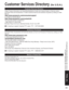 Page 4949
FAQs, etc.
 Customer Services Directory (for U.S.A.)
 Limited Warranty (for U.S.A.)
Customer Services Directory(for U.S.A.)
Customer Services Directory
Accessory Purchases
Service in Puerto Rico
Obtain Product Information and Operating Assistance; locate your nearest Dealer or Service center; 
purchase Parts and Accessories; or make Customer Service and Literature requests by visiting our Web 
Site at:
http://www.panasonic.com/consumersupport
or, contact us via the web at:...