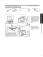 Page 99
Quick Start Guide
 Accessories/Options
Accessories for pedestal security
For 58'' Plasma television
1 Band (4)2 Screw (4)3  Wood screw (4)4 Hook (2)
Nominal diameter 
4 mm x 125Hook securing 
screw (2)
M8 x 35
Fasten with wood screws in the holes 
in the back edge of the wood worktop. 
If there are no holes, first drill them in 
the middle of the thickness of the wood 
worktop, and then fasten the strap with 
wood screws.* Use a flat-head screwdriver 
to remove the caps at the left 
and right...